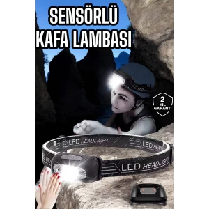 ieg™ Kamp Lambası Led Işık Kafa Lambası Balıkçı Lambası Ayarlanabilir