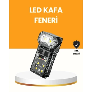 ieg™ Kamp ve Outdoor İçin LED Far 10 Saat Pil Sensörlü Manyetik