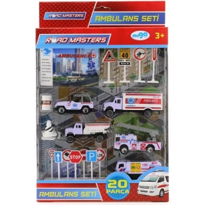 ieg™ Kamyonlu Metal Ambulans Seti  Jp9105