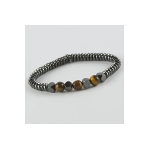 ieg™ Kaplangözü - Hematit - Mat Onix Doğaltaş Bileklik