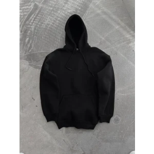 ieg™ Kapşonlu Üç İplik Penye Basic SweatShirt - Siyah