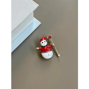 ieg™ Kardan Adam Broş - Kırmızı