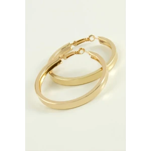 ieg™ Kare Düz Halka Küpe 6 cm