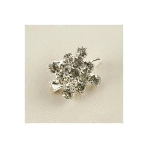 ieg™ Kare Figürlü Taşlı Broş