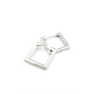 ieg™ Kare Halka Küpe - Gümüş