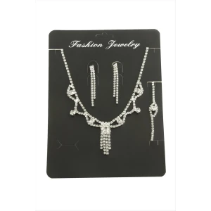 ieg™ Kare Taşlı Set Kolye