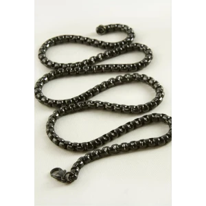 ieg™ Kare Zincir Çelik Kolye 45 cm