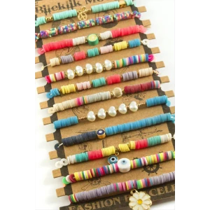 ieg™ Karışık Fimo Boncuk Bileklik