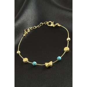 ieg™ Karışık Turkuaz Boncuk Bileklik