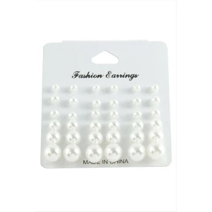 ieg™ Kartlı İnci Küpe 36 Adet