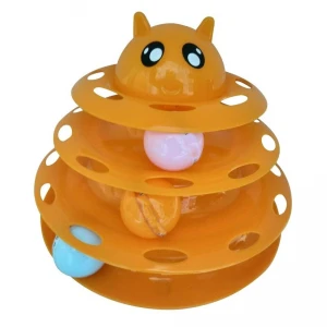 ieg™ Kedi Başlıklı 3 Katlı Kedi Oyuncağı