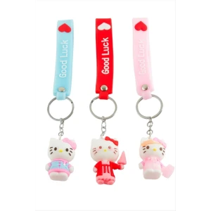 ieg™ Kedi Çzgflm Karakteri Silikon Anahtarlık