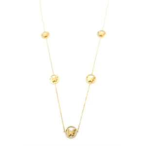 ieg™ Kelebek Kolye - 90 cm - Altın