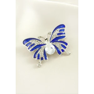 ieg™ Kelebek Mineli Taşlı Broş