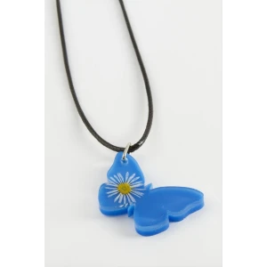 ieg™ Kelebek Oval Epoksi Kolye