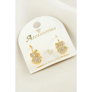 ieg™ Kelebek Taşlı Klipsi Küpe