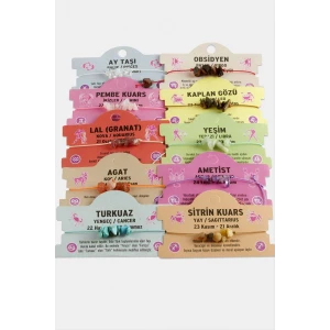 ieg™ Kırık Doğaltaşlı İp Bileklik