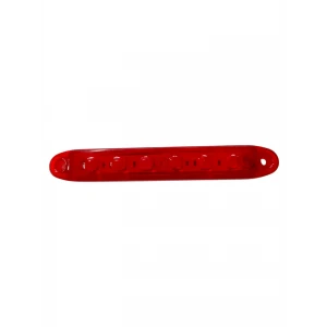 Kırmızı Parmak Led Dorse Lamba 6 Ledli 13.5 cm 12-24V