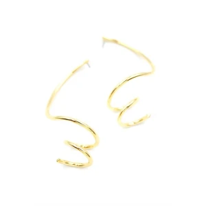 ieg™ Kıvrımlı Küpe - Altın