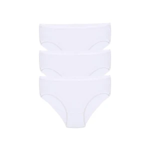 ieg ™ Kız Çocuk 3lü Beyaz Külot