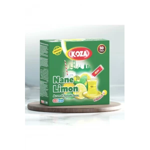 İEG® Koza Tek İçimlik Nane Limon Aromalı Toz İçecek 50li