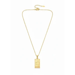 İEG Külçe Altın Kolye - Küçük Boy - Altın