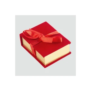 ieg™ Kurdale Kadife Ahşap Lüx Set Kolye Kutusu