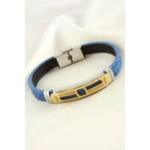 ieg™ Labirent Deri Çelik Bileklik