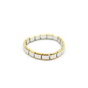 İEG Lastikli Çelik Bilezik - Gümüş