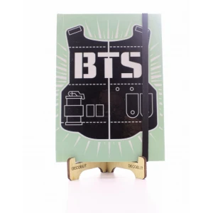 ieg ™ Lastikli Noktalı Sert Kapak BTS Defter