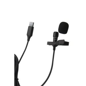 ieg™  Lightning 2 Metre Double Mikrofon - Siyah