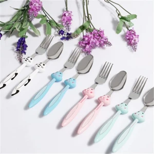 ieg™ Mama Çatal Kaşık Seti - 18 cm - Pembe