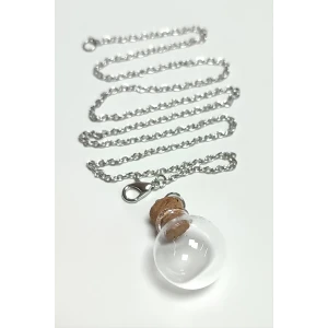 ieg™ Mantar Kapaklı Boş Fanus Canlı Kolye