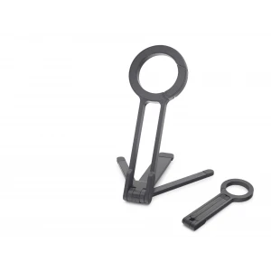 ieg™ Manyetik Katlanir Masaüstü Telefon Standı Plastik - Siyah ND8029