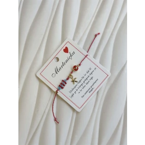 ieg™ Marteniçka İp Bileklik - Kırmızı