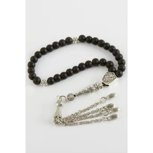 ieg™ Mat Onix Doğaltaş Tesbih 6 mm