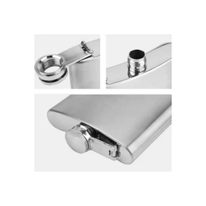 ieg ™ Matara 9 Oz Paslanmaz Çelik 266 Ml içecek Cep Matarası