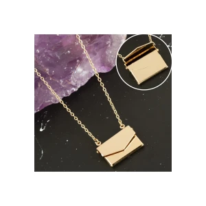 ieg™ Mektup Kapaklı Çelik Kolye