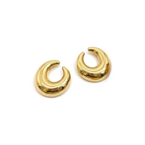 ieg™ Metal Hilal Küpe - Altın