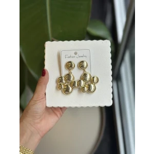 İEG® Metal Küpe - Altın