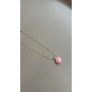 ieg™ Mineli Kapaklı Kolye - Pembe