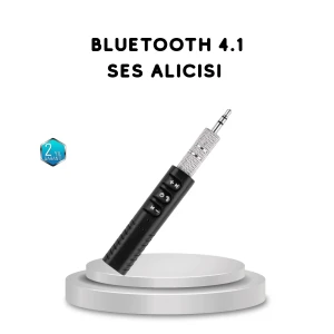 ieg™ Mini Bluetooth Ses Alıcısı 3.5mm Girişli Kablosuz Müzik Adaptörü