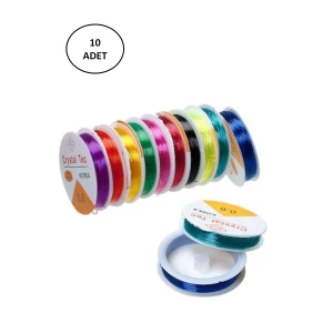 ieg™ Misyon Lastikli Misine İpi 0.6 Mm 10 Adet