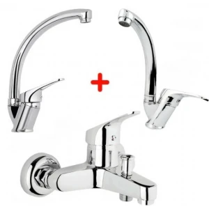 ieg™ Mix Banyo Bataryası Lavabo - Evye 3 Lü Avantajlı Set