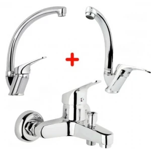 ieg™ Mix Banyo Bataryası Lavabo  Evye 3 Lü Avantajlı Set