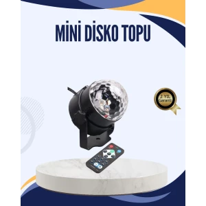 ieg™ Müzik Sensörlü Renkli LED Parti Işığı