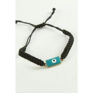 ieg™ Nazar Dikdörtgen Makrome İp Bileklik