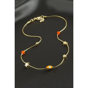 ieg™ Nazar Mineli Zincir Şans Kolye