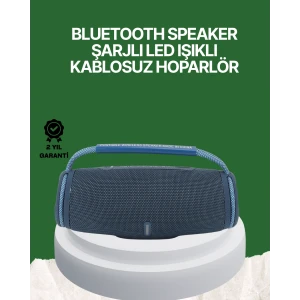 ieg™ Net Stereo Ses Sunan IPX5 Su Geçirmez Bluetooth Hoparlör