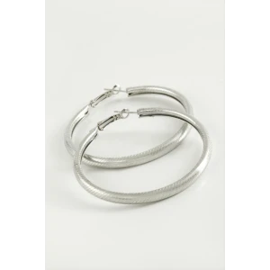 ieg™ Noktalı Boru Halka Küpe 4,5 cm